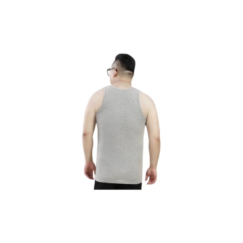 Hengyuanxiang Enlarged Cotton Undershirt for Men Loose-Fitting Extra Large Size Athletic Tank Top