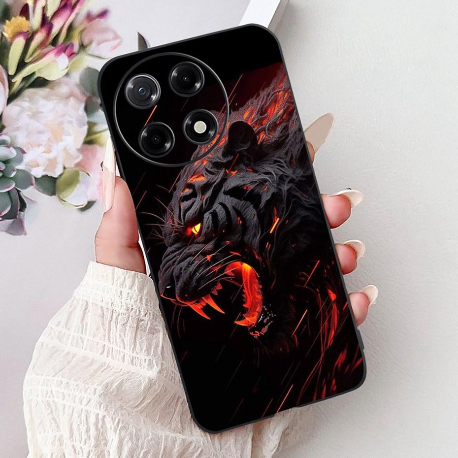 New Design Phone Case For Tecno Camon 30S Pro Camon30S CLA5 CLA6 Black Silicon Soft TPU Back Cover For Camon 30S 30SPro 4G