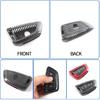 Real Carbon Fiber Key Fob Case Cover Compatible with Toyota Supra GR A90 A91 MK5 2019-2026, Smart Remote Key Case Cover Keychain Trim Accessories 1PC