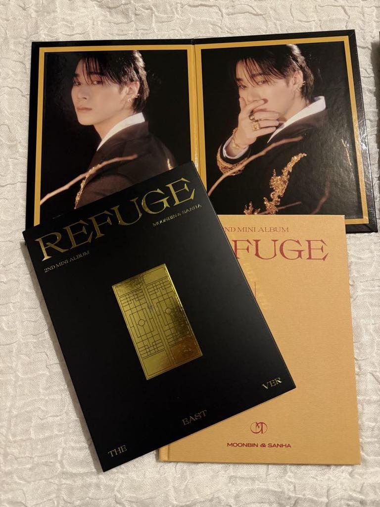 [USED] ASTRO MOONBIN & SANHA REFUGE Album Set