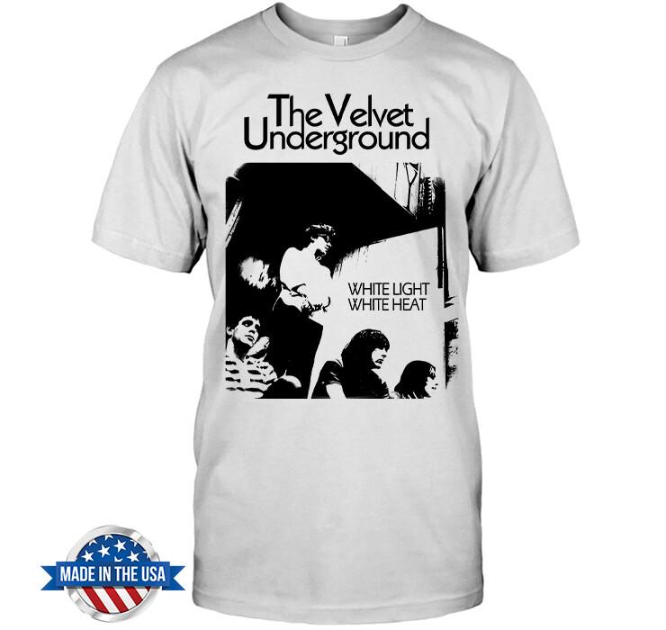 The Velvet Underground Rock Band White Light White HeaT-shirt Lou Reed John Cale XXXL