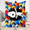 Snoopy Woodstock Friendship Blanket Durable Comfort Great for Bedding Bed Livingroom Four Seasons Universal Modern