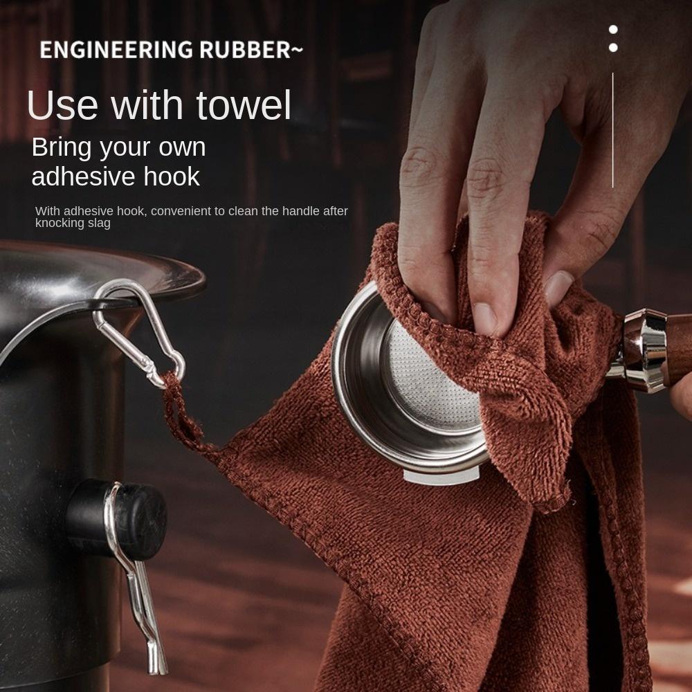 Large Capacity Coffee Knock Box Detachable Vertical Coffee Crusher Container Removable Lid Easy To Clean Coffee Grounds Bucket