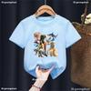 Italian Brainrot Boys/ Girls T Shirt Tung Tung Sahur Kids Clothes Tralalero Patchwork T-Shirt Brainrot Cappuccina Children Tops