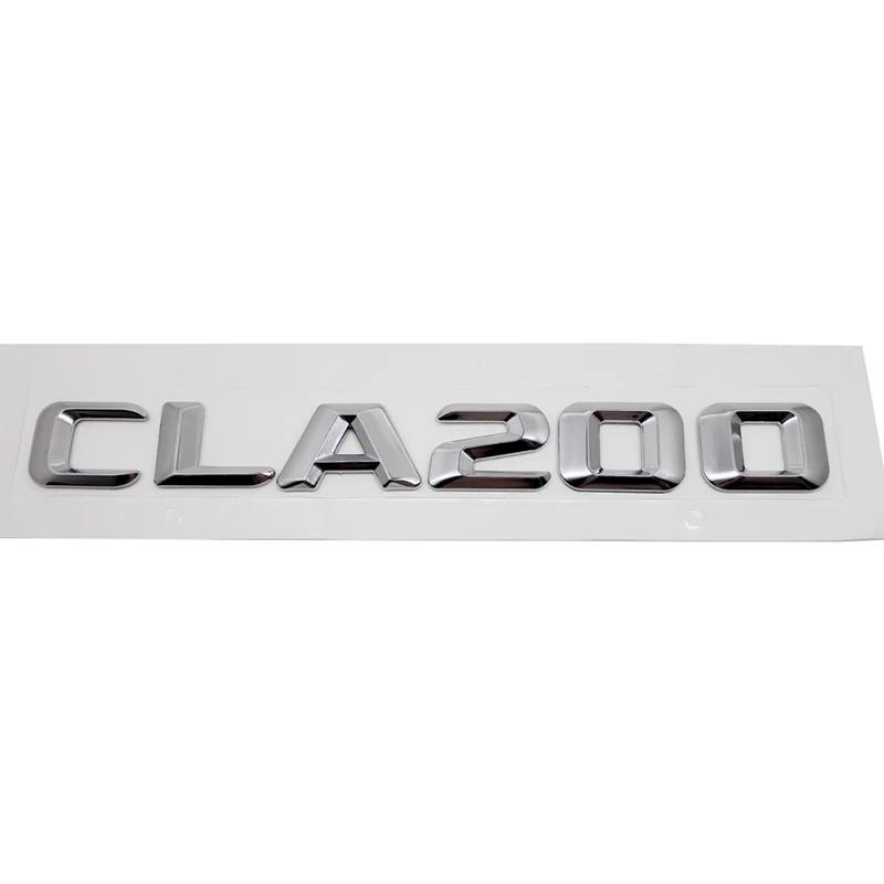 3D Car Rear Truck Sticker Emblem Tail Box Letter Badge Decal for Mercedes Benz CLA35 CLA45 CLA180 CLA200 CLA220 CLA250 CLA260