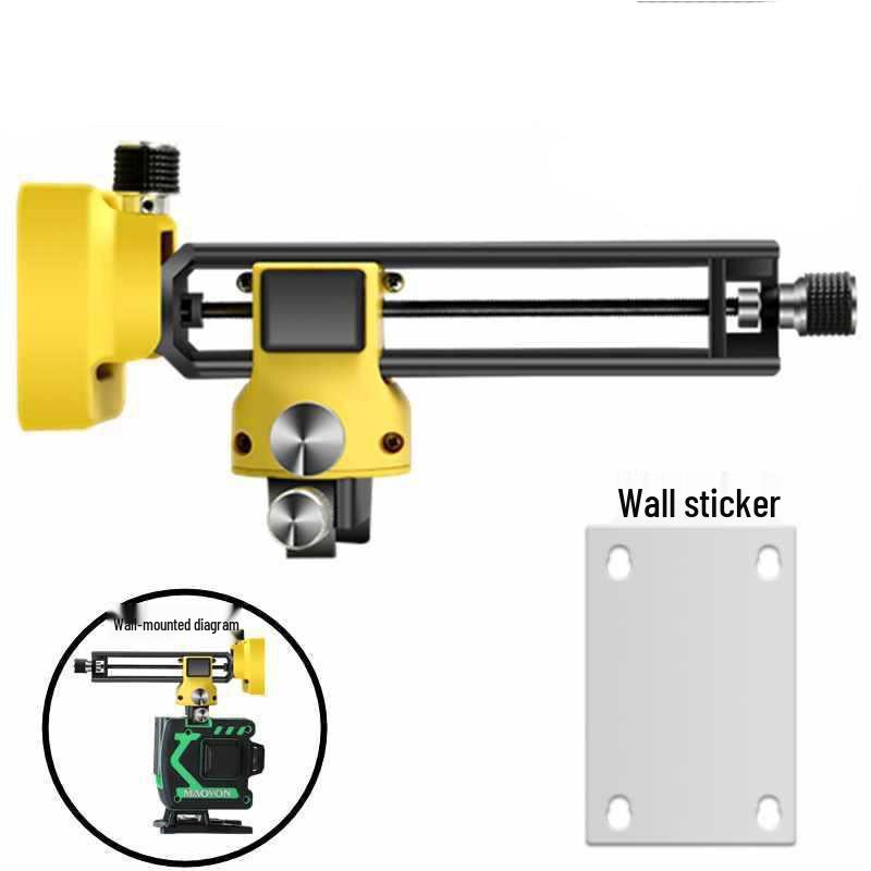 Verstellbare magnetische Wandhalterung für Wasserwaage mit Infrarot-Fenster-Hängeclip