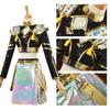 K-Pop: Demon Hunter Zoey Golden Performance Cosplay Costume Uniform Halloween Carnival Party Christmas Play Role Clothes Clothing for Women