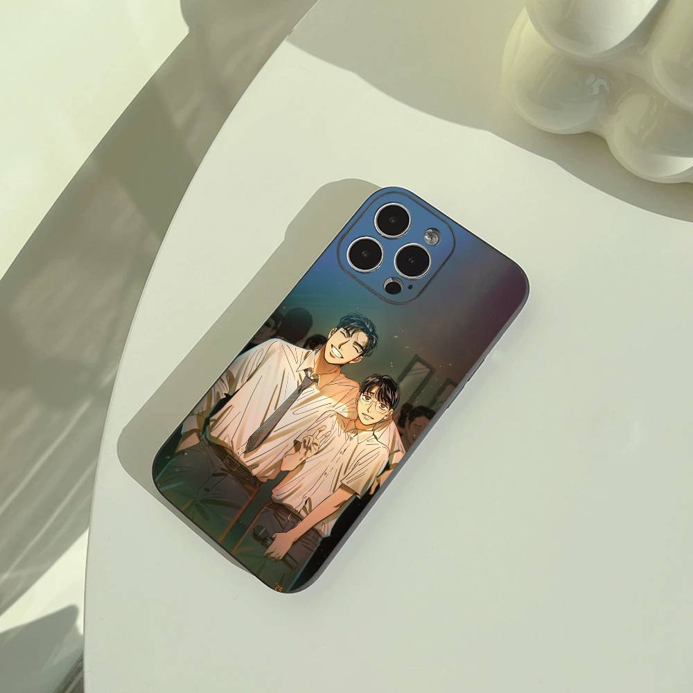 C-Captivated- By -You BL Phone Case For iPhone 17,16,15,14,13,12,11 Pro Max, Lightweight and Practical Soft Black Cover