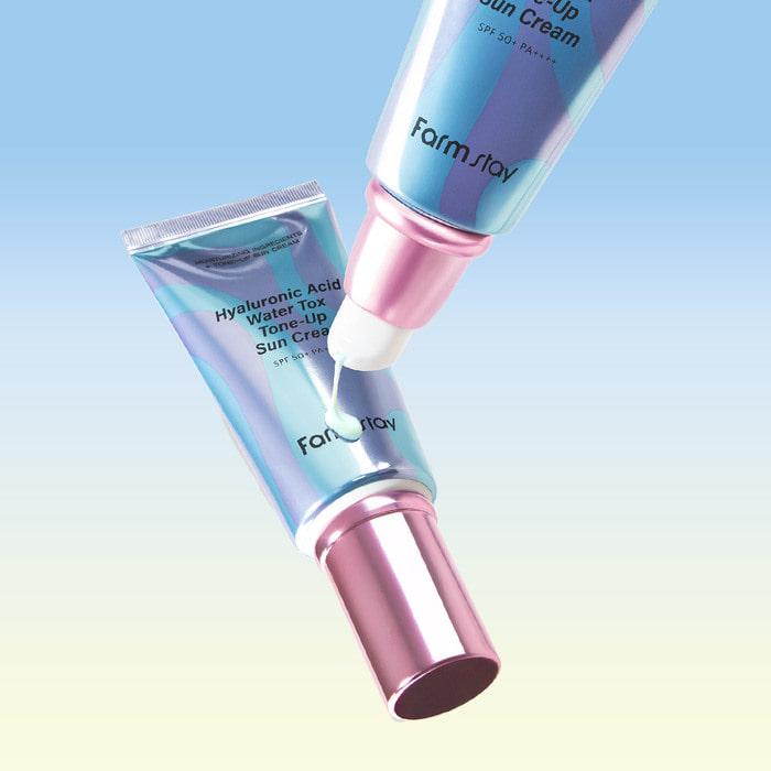 [Farmstay] Hyaluronic Acid Water Tox Tone Up Sun Cream SPF 50+ PA++++ 60g