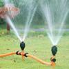 360-Degree Rotating Lawn Sprinkler with Stake Large Area Coverage Adjustable Garden Yard Sprinkler Efficient Stable Irrigation Tool