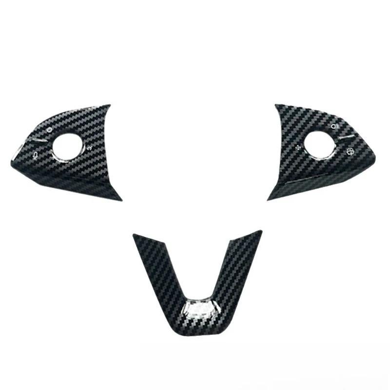 For Tesla Model Y/YL Juniper 2026 Model 3 Highland Steering Wheel Button Sticker Protective Cover Patch Interior Car Accessories