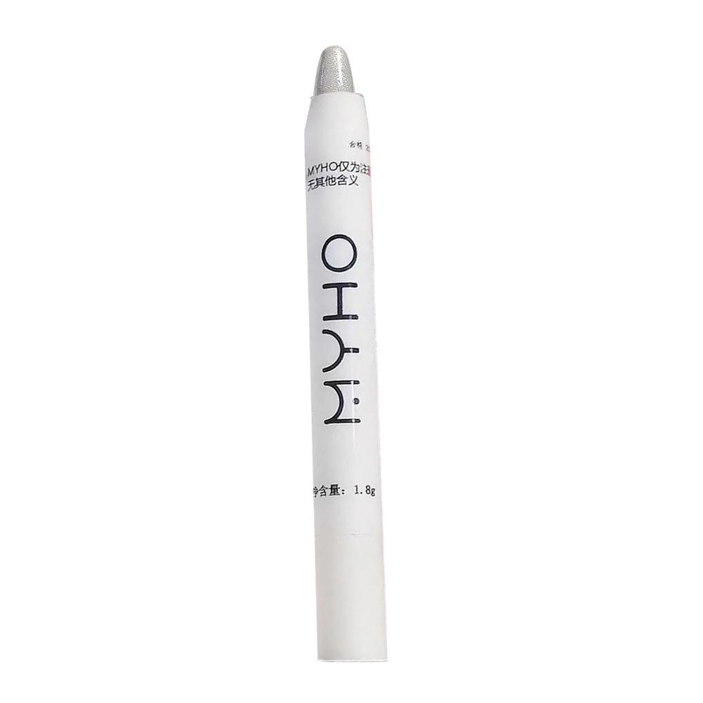 White Eyeliner Pen Pencil Eyes Brightener Eyeshadow Hightlighter Waterproof J9B5