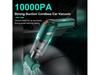 Cordless Handheld Car Vacuum, 10000Pa Wet & Dry Strong Suction – Green