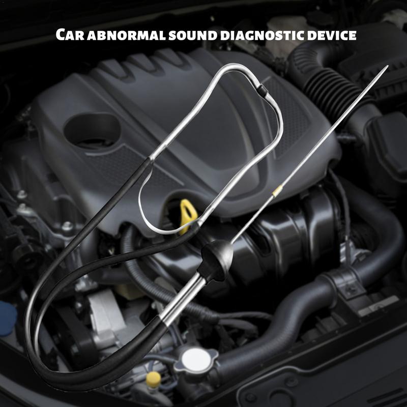 Car Sound Diagnostic Instrument Stainless Steel Car Cylinder Stethoscope Engine Noise Abnormal Diagnostic Tool Auto Detector Hot