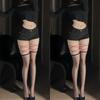 2Pairs Lolita JK Lace up Stocking Transparent Thigh High Stockings Chic Above Knee Stockings  Party