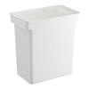 Airtight Rice Pot Tower 20kg with Measuring Cup Tower White Slim In a Bag Rice Pot with Casters Airtight Stylish Scandinavian Whole Bag Insect