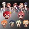 Wisted-Wonderland 10cm Rosehearts Rose à Énigmes Poupée en Coton - Peluche Chibi Porte-clés Pendentif Cadeau Pendentif Sac Cosplay