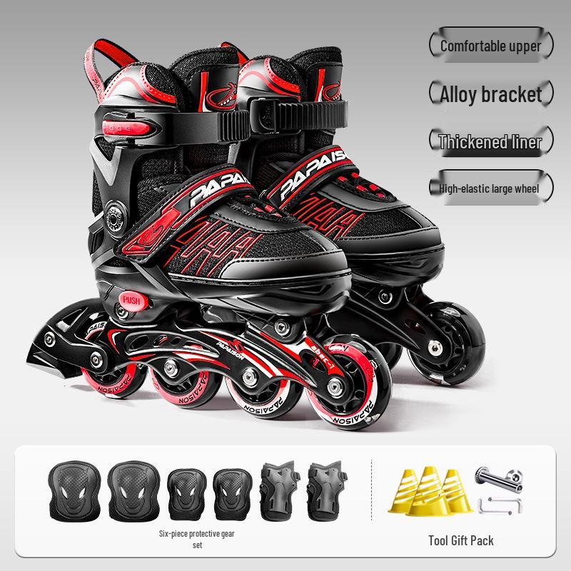 Flashing Roller Skates for Beginners: Adults & Kids, Boys & Girls, Professional Quality