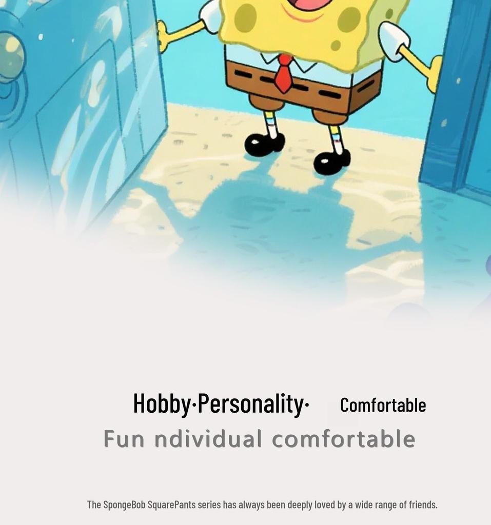 SpongeBob & Patrick Cartoon Crocs for Toddlers - Non-slip, Wear-resistant Beach Sandals