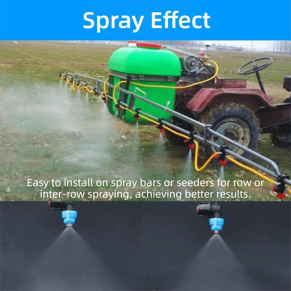 80 Degree Agricultural Sprayer Nozzle Ceramic Core High Pressure Nozzle  Agricultural Spraying