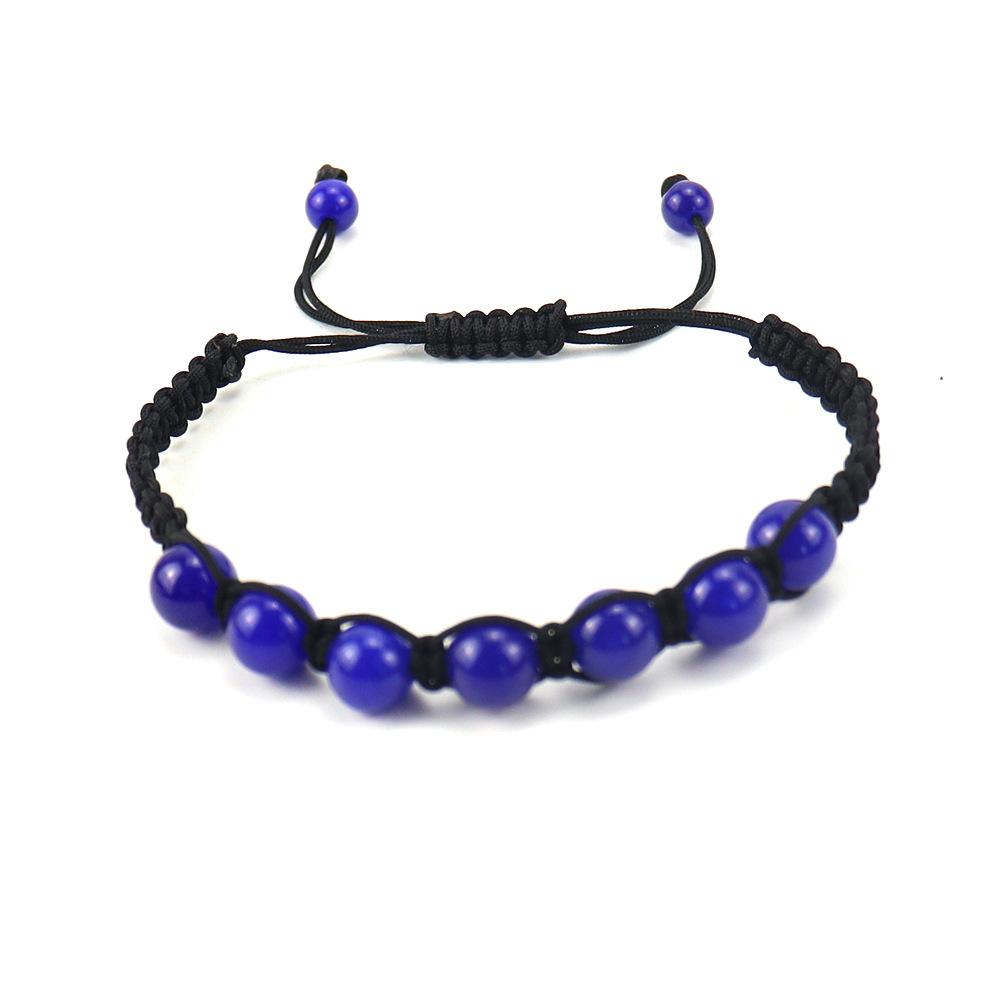 Fashion Creative Seven-Color Rainbow Men'S And Women'S Woven Bracelet Adjustable Bracelet Direct Sales B50
