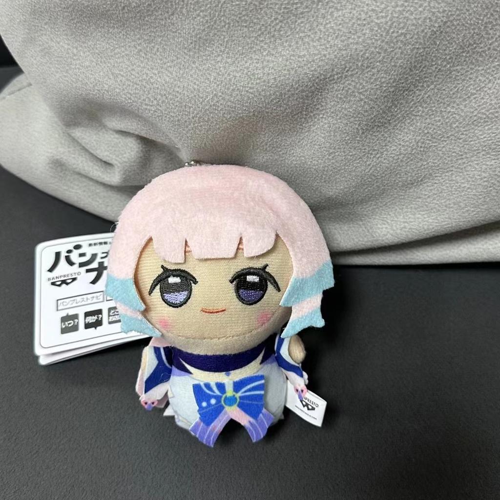 10CM Impact Tartaglia Kaeya Diluc Venti Xiao Klee Plush Pendant Toy  Mini Keychain Doll Backpack Accessorie For Gift