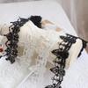 1 Yard Negru Alb Dantelă de Înaltă Calitate Accesorii Dantelă pentru Cusut Haine DIY Dantelă pentru Cusut Lățime 5cm