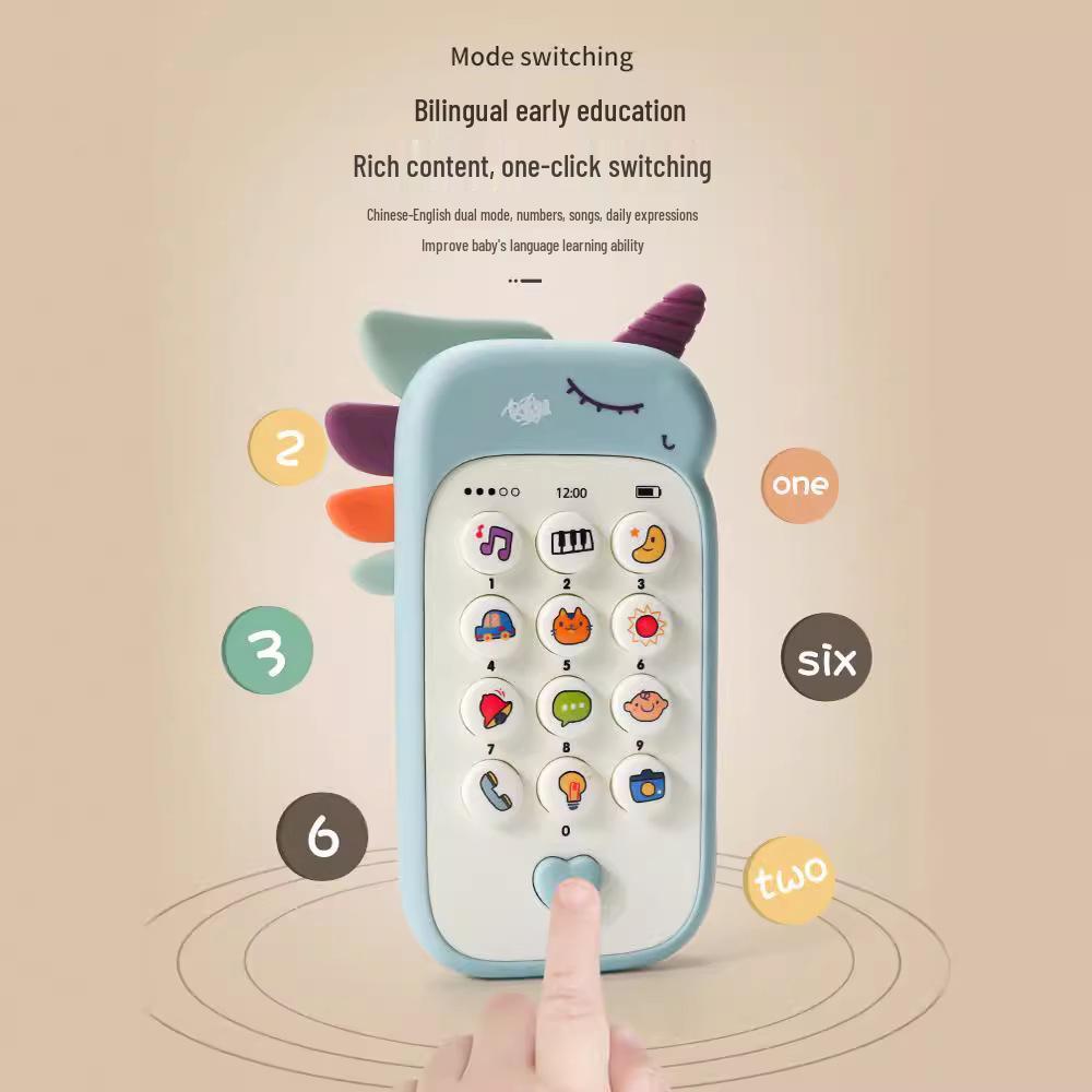 Kids' Educational Music Phone Toy - Interactive Learning for Children