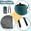 Clothes Peg Bag Mesh Organizer Storage with Hooks And Drawstring Made of Breathable Oxford for ,