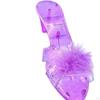 Girls Portable And Multifunctional Princess Shoes Slip-on Dress Up for Cosplay Party Birthday