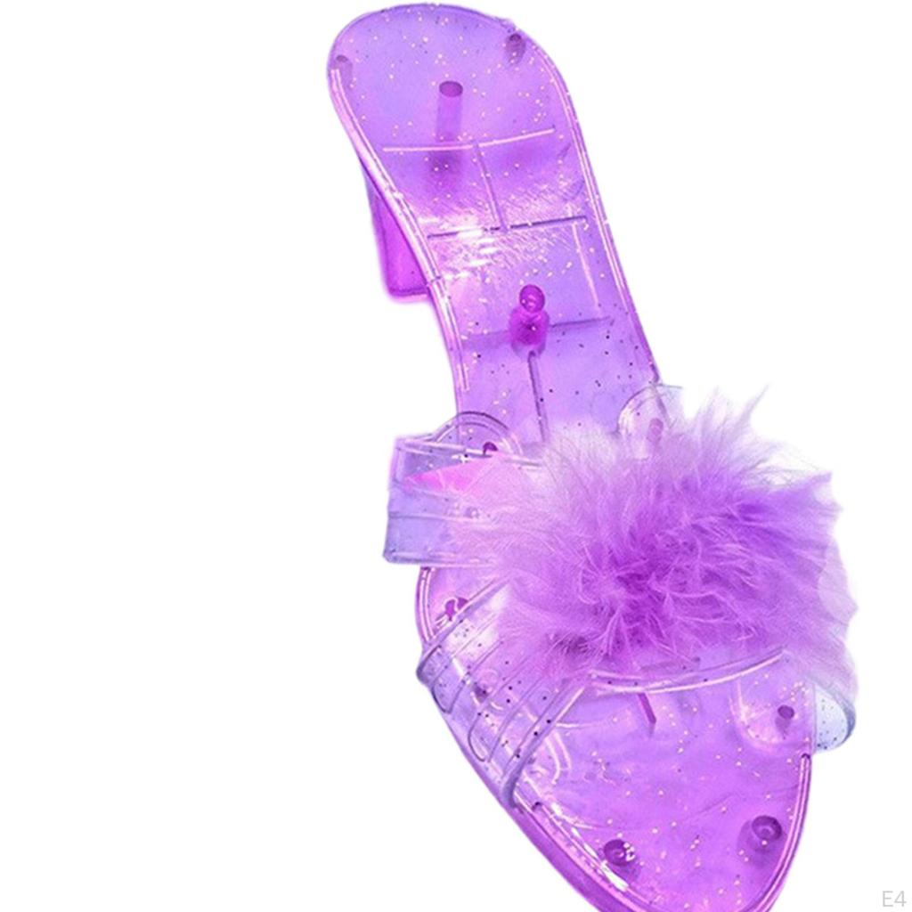 Girls Portable And Multifunctional Princess Shoes Slip-on Dress Up for Cosplay Party Birthday