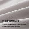 Lightweight Linen Cotton Brocade Summer Thin Five Pocket Pants Versatile Straight Leg Men's Casual Shorts for Commuting