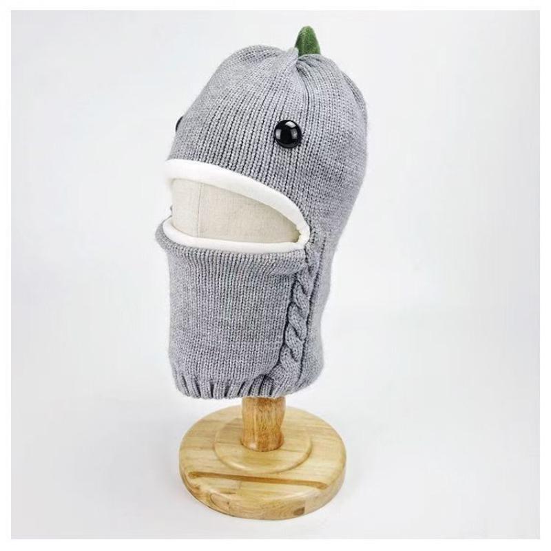 

Детская шапка осенне-зимняя шапка-шарф, интегрированная шапка, детская вязаная шерстяная шапка, милая, супер милая, детская, бархатная, утолщенная, теплая