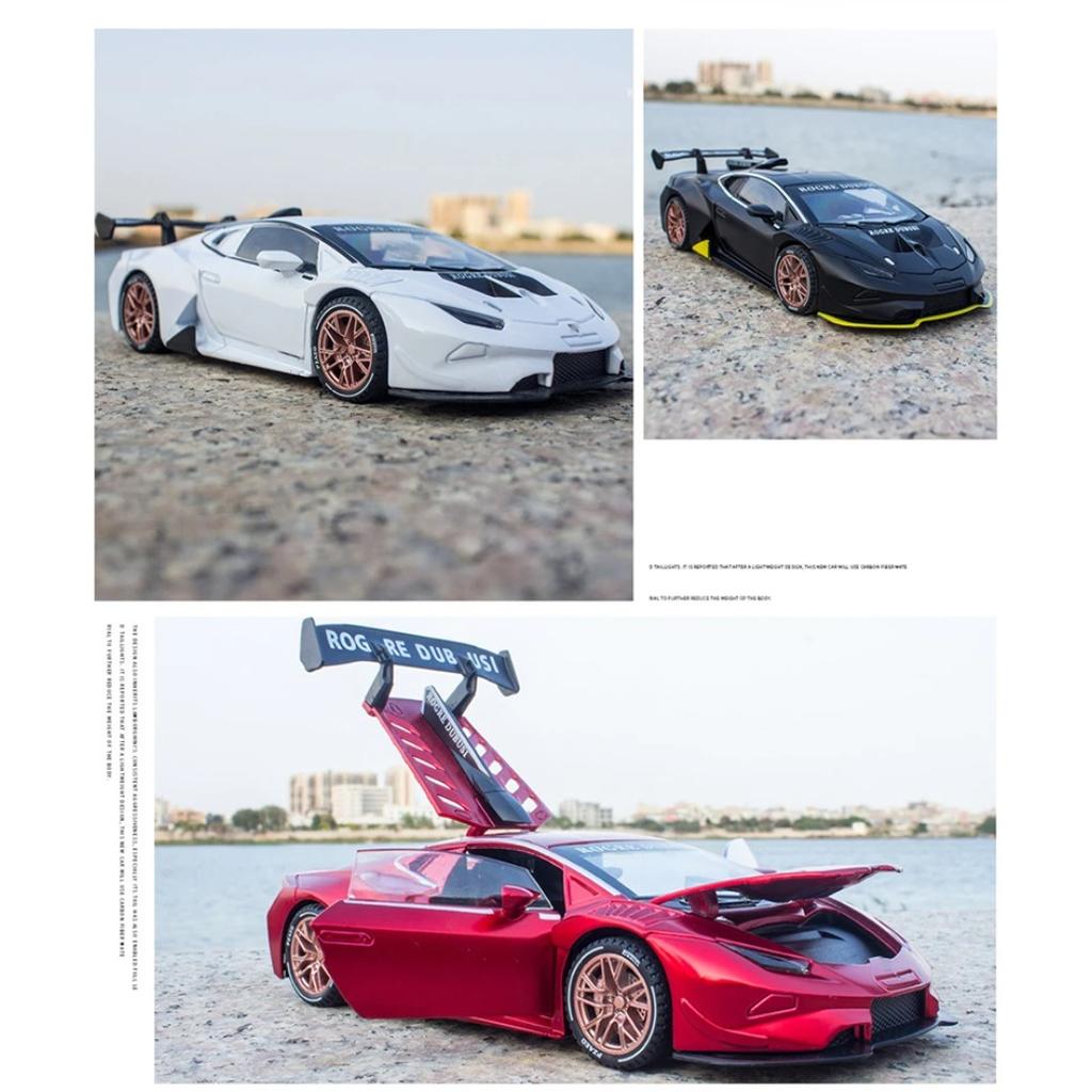 1/32 Lamborghini Aventador HURACAN EVO Alloy Sports Car Model Diecast & Toy Vehicles Metal Toy Car Model Collection Simulation Kids Toy Gift