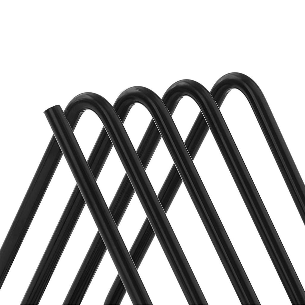 Metal Cutting Board Holder Rack, Divided Rack with 4 Slots for Kitchen Countertop