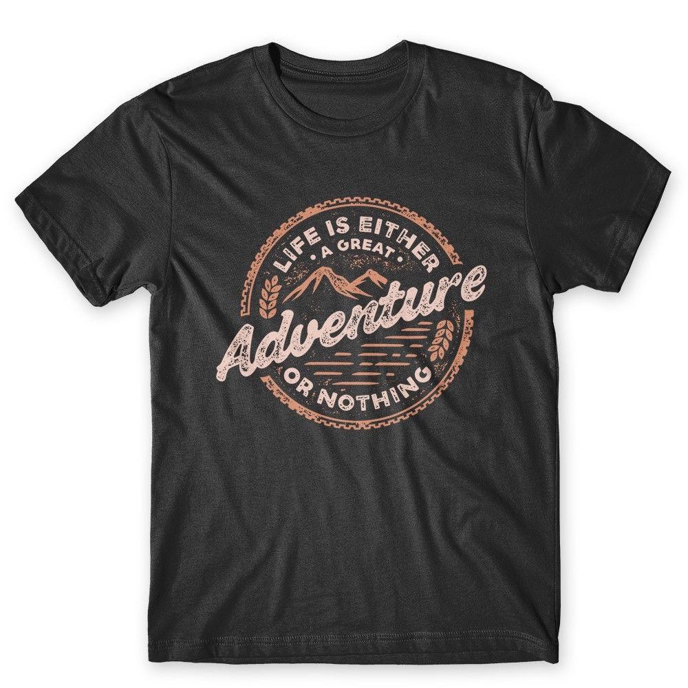 

Adventure T-Shirt. 100% Cotton Premium Tee NEW 4XL