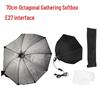 Bayonet E27 Softbox Fill Light for Photography Studios