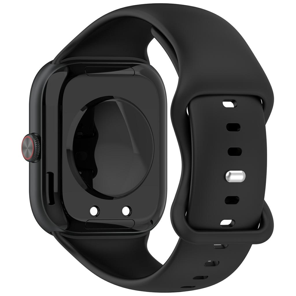 For vivo Watch GT 2/iQOO Watch GT 2 Silicone Watch Band Butterfly Clasp Steel Buckle Strap