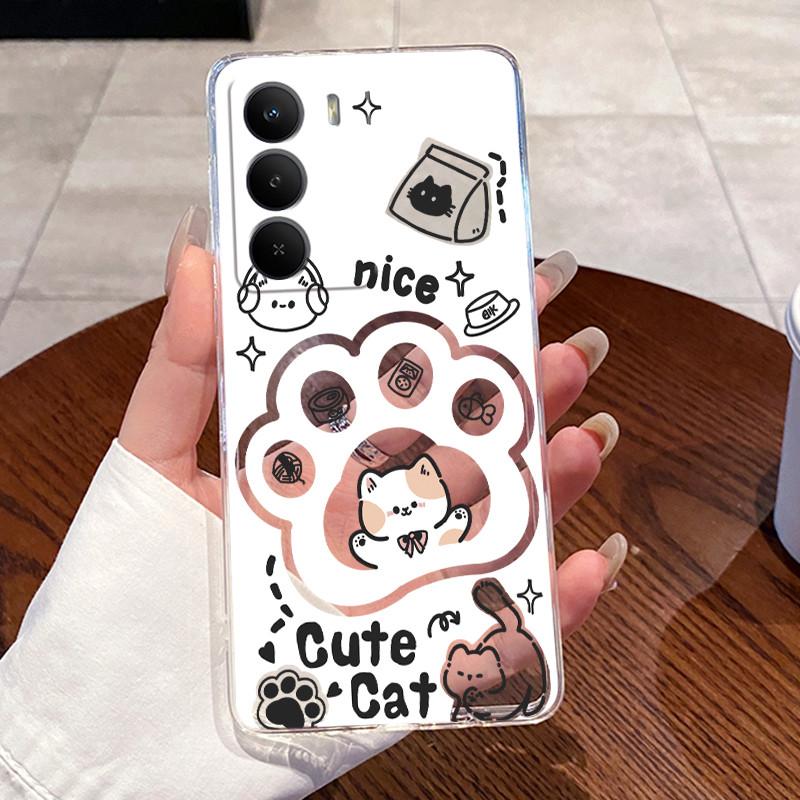 Casing For Realme C71 Case RMX5303 Silicone Aesthetic Cute Cat Cartoon Fashion Astronaut Transparent Cover C71 Realme Phone Case