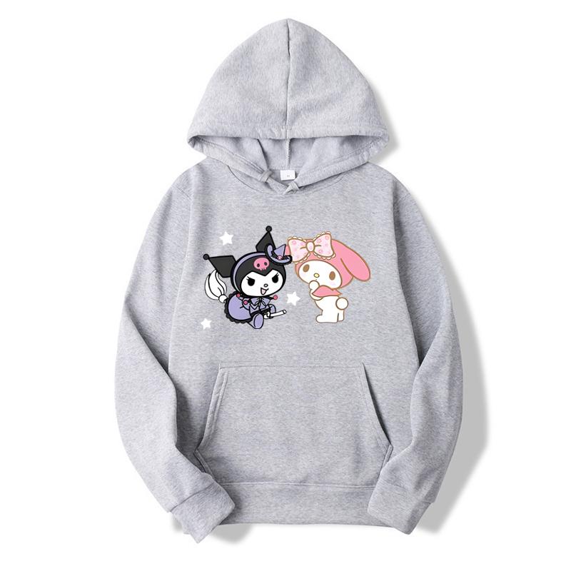 2026 Animation printed men's and women's hoodies, cute style, new Ins loose sports shirt