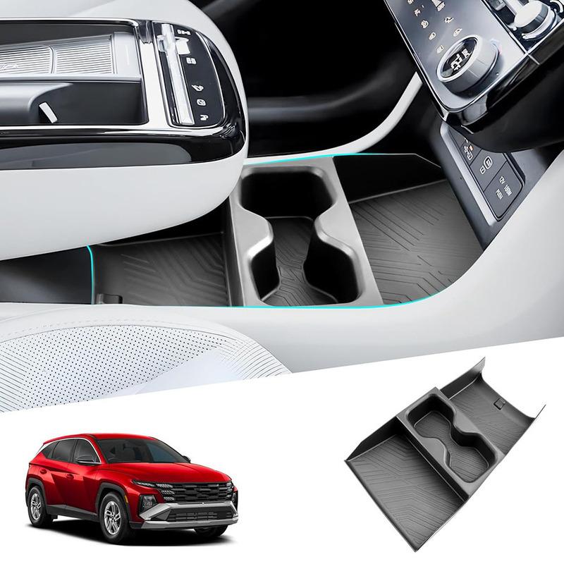 for 2025 2026 Hyundai Tucson Limited Hybrid Console Organizer Tray Armrest Storage Box (ONLY for Electronic Shift)