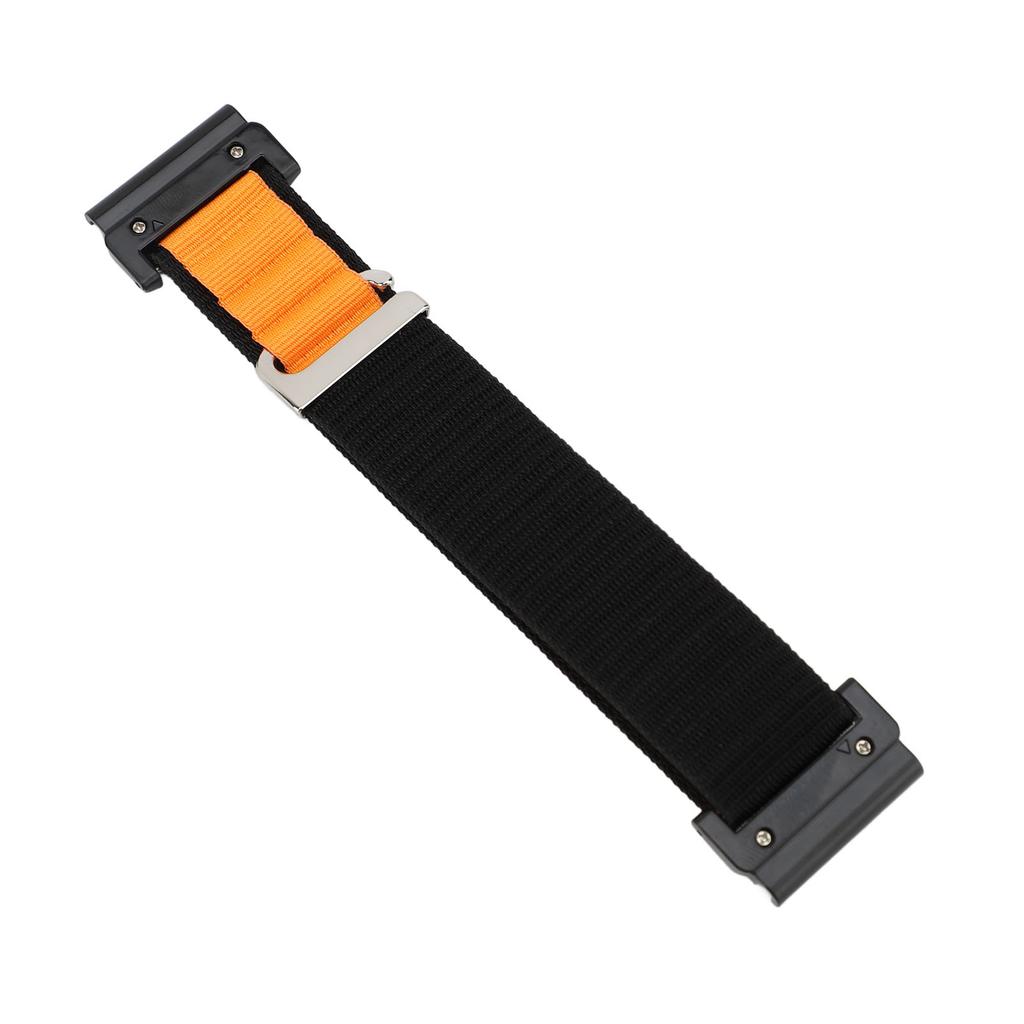 26mm Nylon Watch Band   Secure Fit Watch Replacement Strap for NaFenix 7X 5X 6X Pro