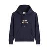 311  2026 Autumn and Winter New Letter Embroidery High-quality Cotton Hooded Sweatshirt Sweatshirt Couple Pullover