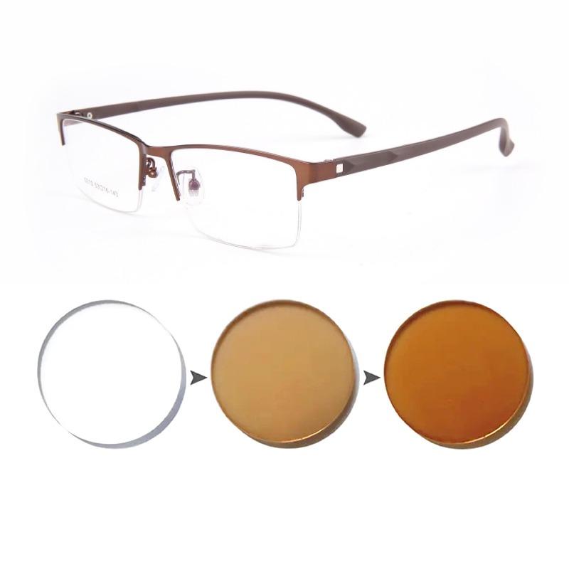 Photochromic Glasses for Men Women Myopia Eyewear 0 to +6 00 Adjustable Lenses Students Short Sight