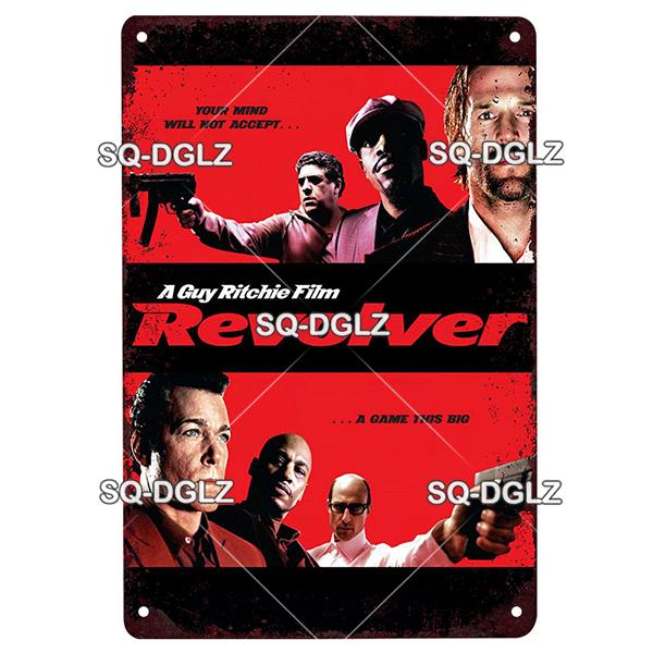 Movie Poster Metal Sign Metal Poster Tin Sign Plaque Metal Vintage Wall Decor for Bar Pub Club Man Cave Metal Signs(20x30cm)