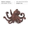 Pvc Oceanic Wildlife Models Featuring Octopus And Crab For Aquarium Enthusiasts