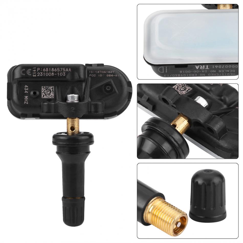 Senzor de sistem de monitorizare a presiunii în anvelope TPMS pentru mașină 434 mhz pentru Dodge Ram 1500 2500 3500 2014 2015 2016 6 Senzor de presiune în anvelope