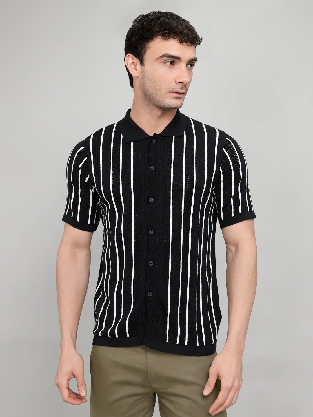 Monte Carlo Men Smart Fit Black Shirt XXL чёрный