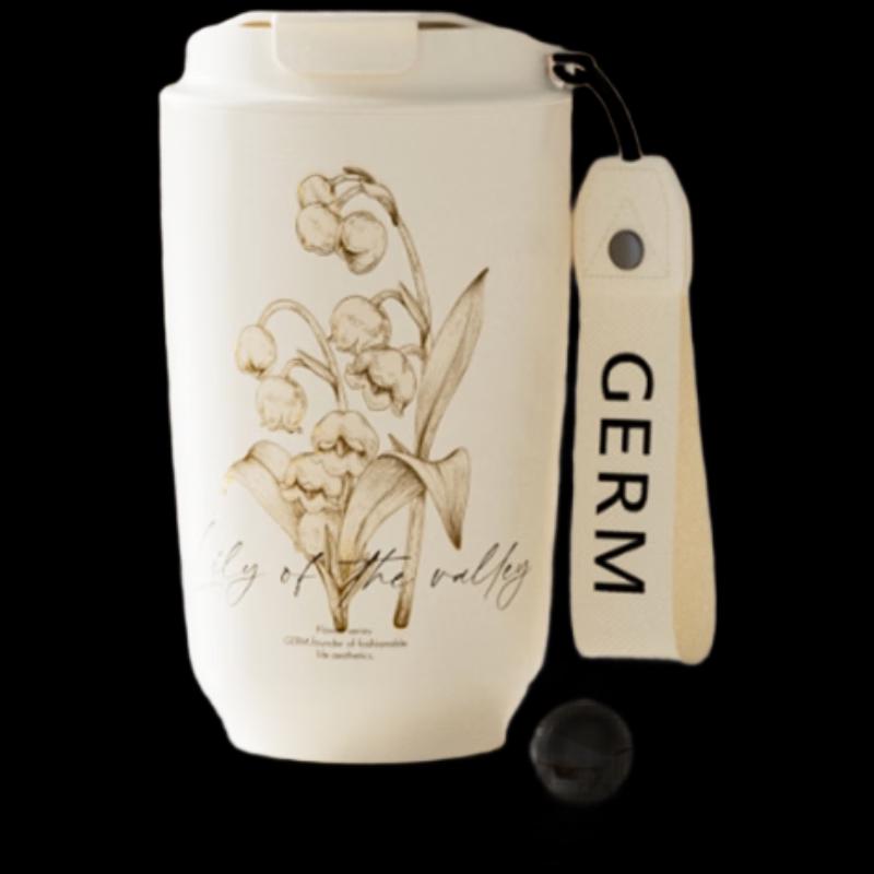 Geni 400ml 304 Stainless Steel Coffee Mug with Lid