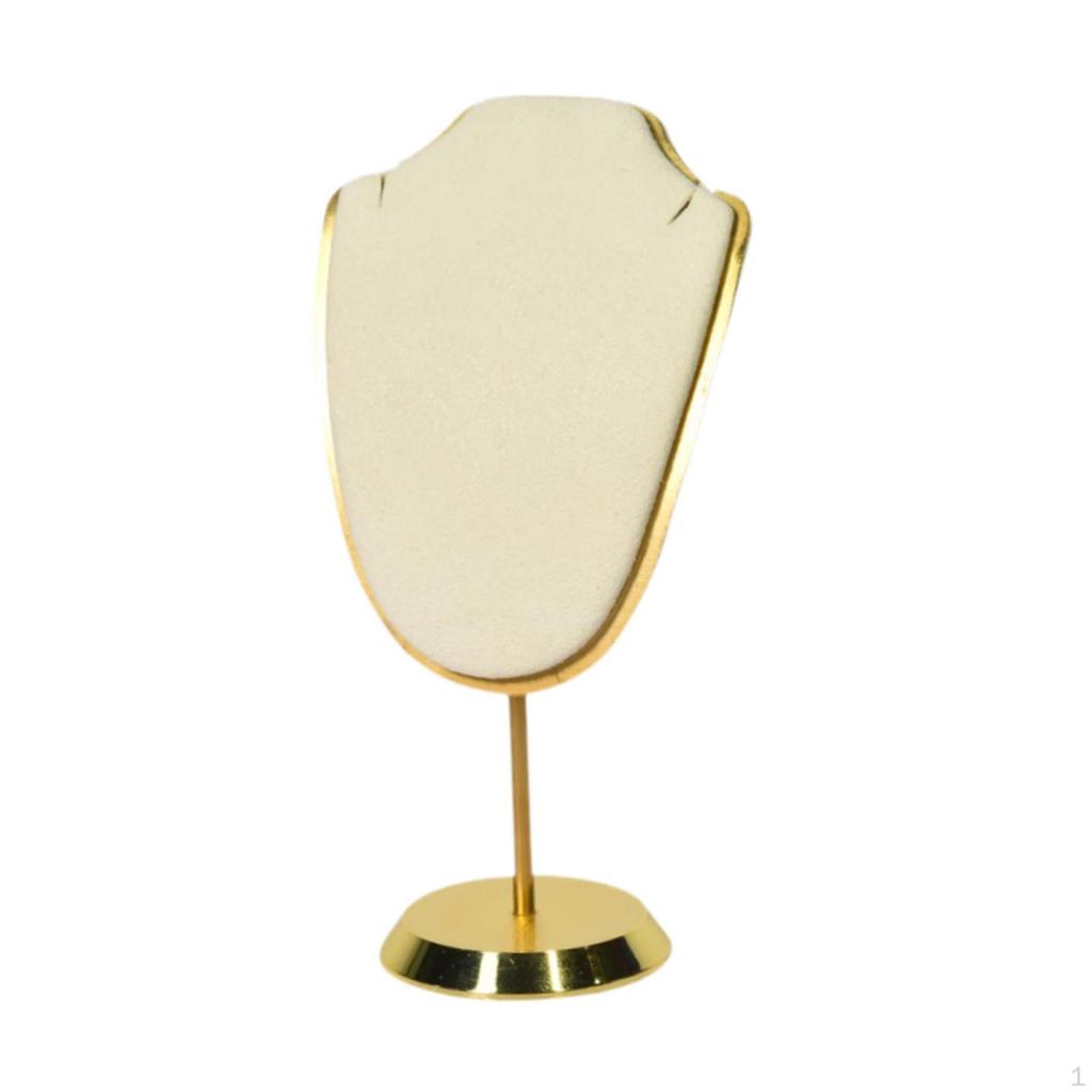 Schmuck Display Büstenständer Organizer Foto Requisite Metallfuß Halsketten Aufbewahrung Geschäft